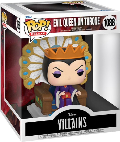 ¡ FUNKO POP! DELUXE 1088 - DISNEY BLANCANIEVES - LA REINA MALVADA EN SU TRONO