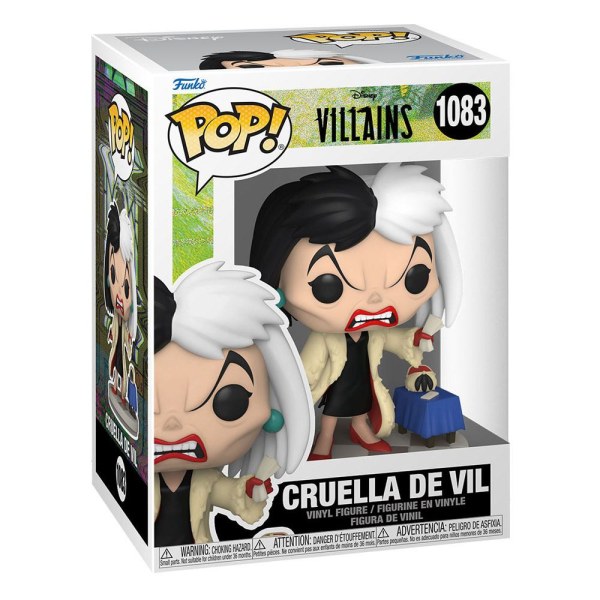 ¡ FUNKO POP! 1083 - DISNEY 101 DÁLMATAS - CRUELLA