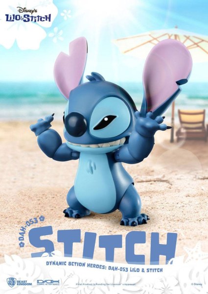 STITCH ARTICULADO - HÉROES DE ACCIÓN DINÁMICA DE DISNEY