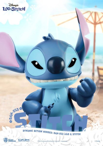 STITCH ARTICULADO - HÉROES DE ACCIÓN DINÁMICA DE DISNEY