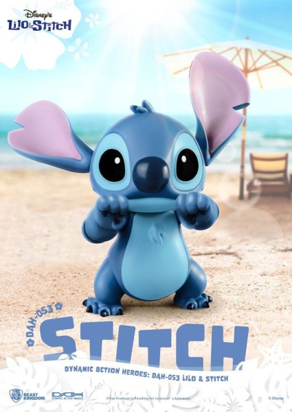 STITCH ARTICULADO - HÉROES DE ACCIÓN DINÁMICA DE DISNEY