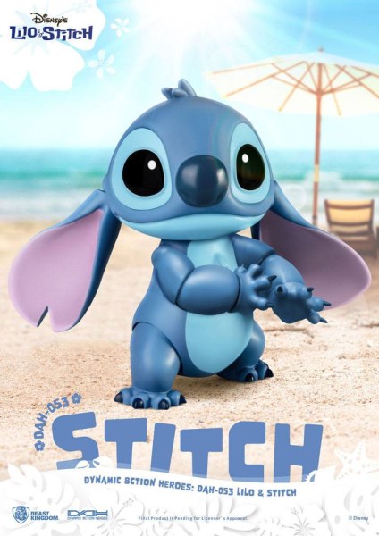 STITCH ARTICULADO - HÉROES DE ACCIÓN DINÁMICA DE DISNEY