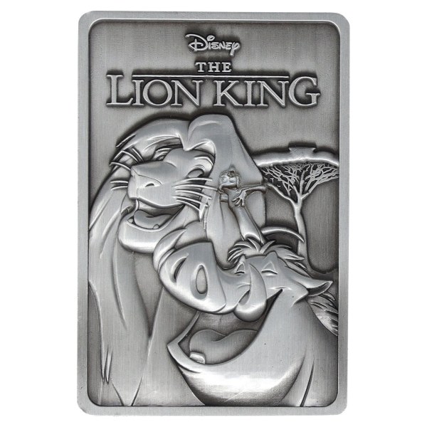 LINGOTE COLECCIONABLE EL REY LEÓN - EDICIÓN LIMITADA