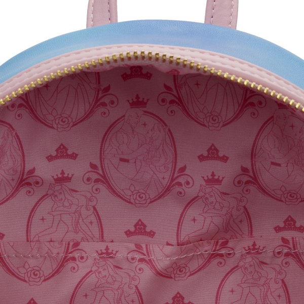 MINI MOCHILA MOCHILA ESCENA DE LA BELLA DURMIENTE - DISNEY LOUNGEFLY