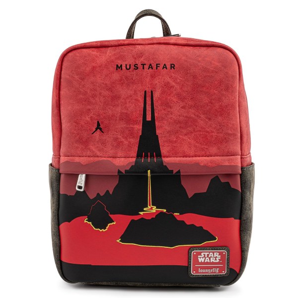 MOCHILA MINI MOCHILA MUSTAFAR - STAR WARS LOUNGEFLY
