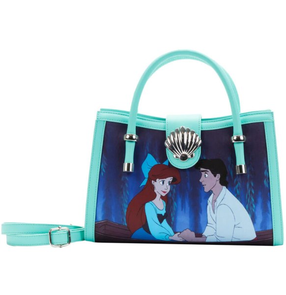 BOLSOS DE HOMBRO ESCENA LA SIRENITA - DISNEY LOUNGEFLY