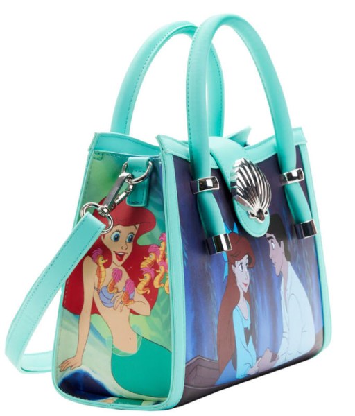 BOLSOS DE HOMBRO ESCENA LA SIRENITA - DISNEY LOUNGEFLY