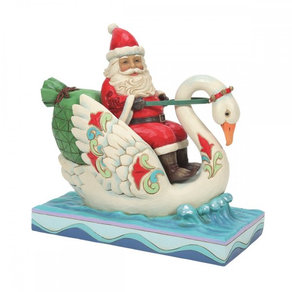 CISNE DE SANTA - JIM SHORE HEARTWOOD CREEK