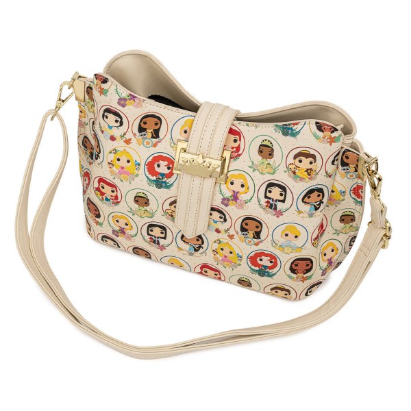BOLSO BANDOLERA PRINCESA CÍRCULOS - DISNEY LOUNGEFLY