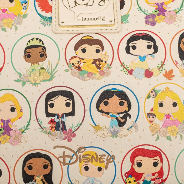 BOLSO BANDOLERA PRINCESA CÍRCULOS - DISNEY LOUNGEFLY