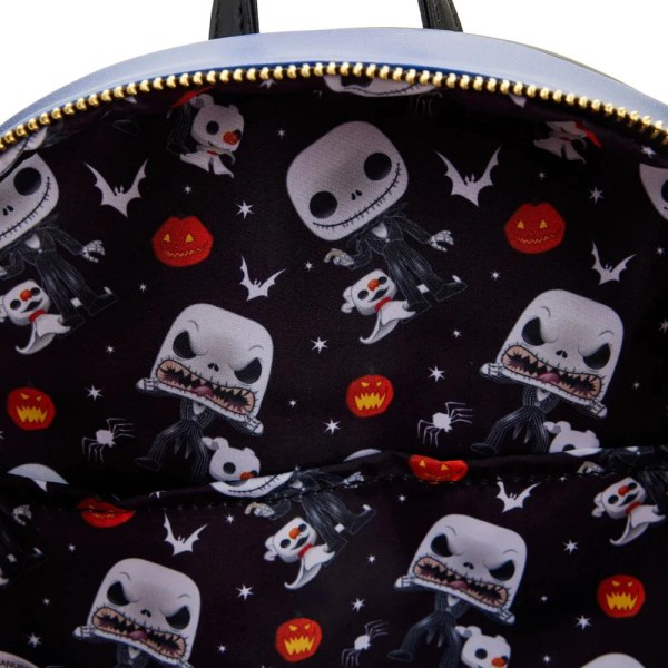 MOCHILA POP JACK SKELLINGTON MINI MOCHILA - DISNEY LOUNGEFLY