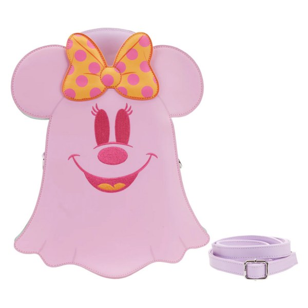 BOLSOS DE HOMBRO MINNIE FANTASMA PASTEL - DISNEY LOUNGEFLY