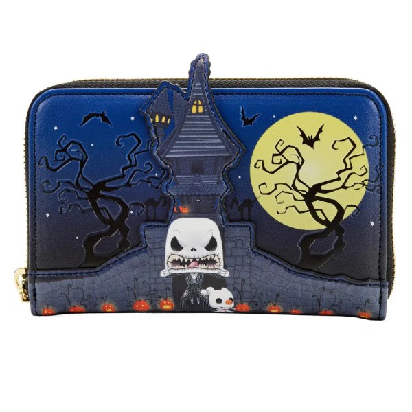 JACK SKELLINGTON POP WALLET - DISNEY LOUNGEFLY
