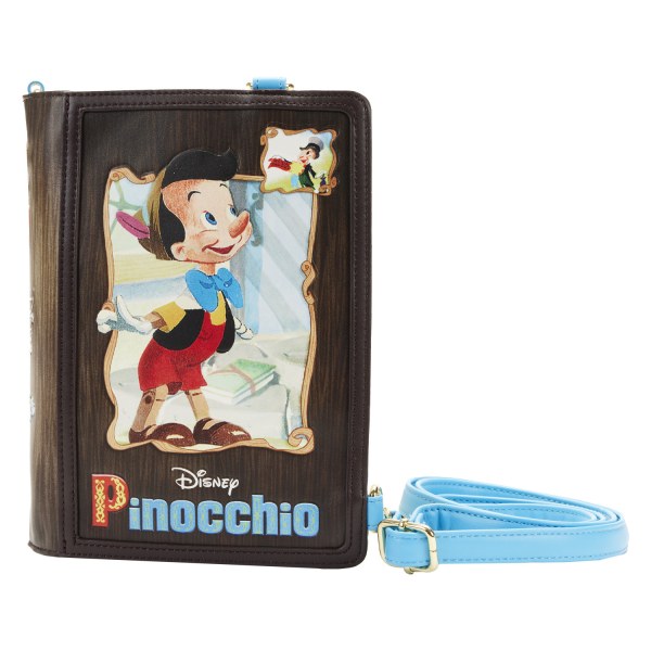 PINOCHO SERIE LIBRO BOLSO BANDOLERA - DISNEY LOUNGEFLY