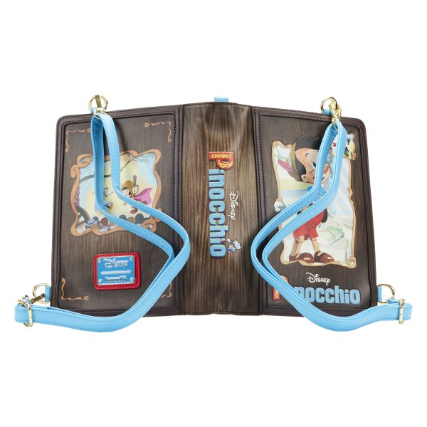 PINOCHO SERIE LIBRO BOLSO BANDOLERA - DISNEY LOUNGEFLY