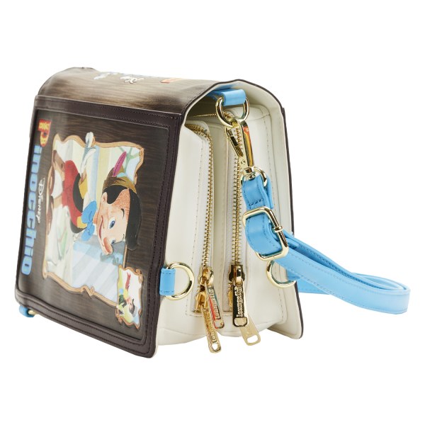 PINOCHO SERIE LIBRO BOLSO BANDOLERA - DISNEY LOUNGEFLY