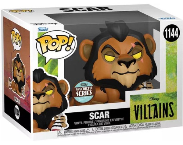 FUNKO POP! 1144 - DISNEY EL REY LEÓN - SCAR - SPECIALITY SERIES