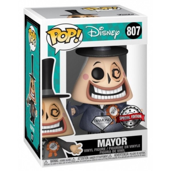 ¡ FUNKO POP! 807 - DISNEY LA NIGHTMARE BEFORE CHRISTMAS - EL ALCALDE