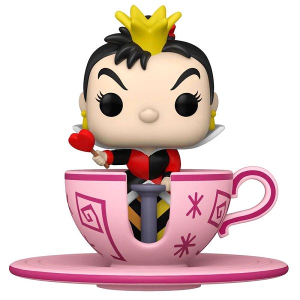 ¡ FUNKO POP! 1107 EDICIÓN ESPECIAL - DISNEY WORLD 50 REINA DE CORAZONES EN TAZA - ALICIA EN EL PAÍS DE LAS MARAVILLAS
