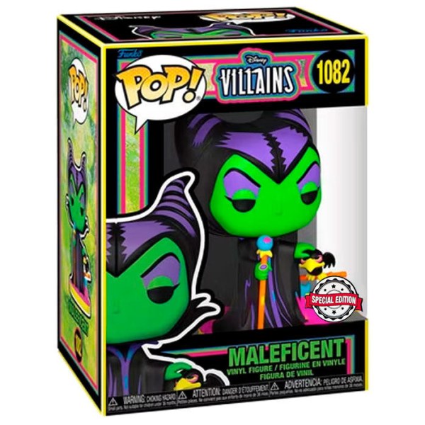 ¡ FUNKO POP! 1082 - LUZ NEGRA MALÉFICA - LA BELLA DURMIENTE - EDICIÓN ESPECIAL