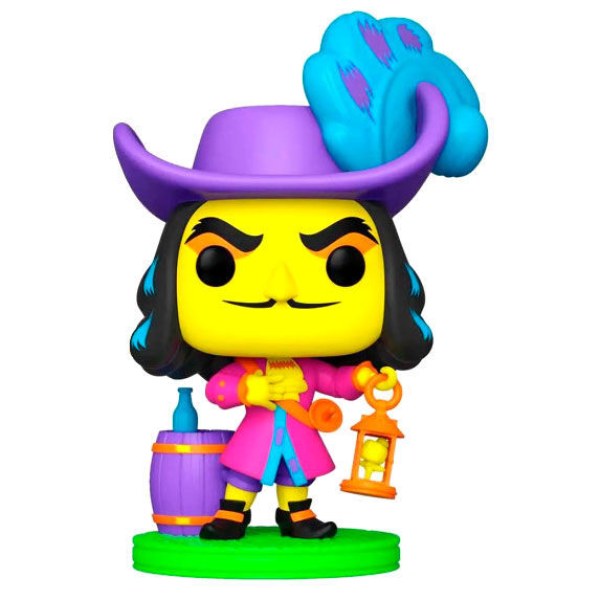 ¡ FUNKO POP! 1081 - CAPITÁN GANCHO LUZ NEGRA - PETER PAN - EDICIÓN ESPECIAL