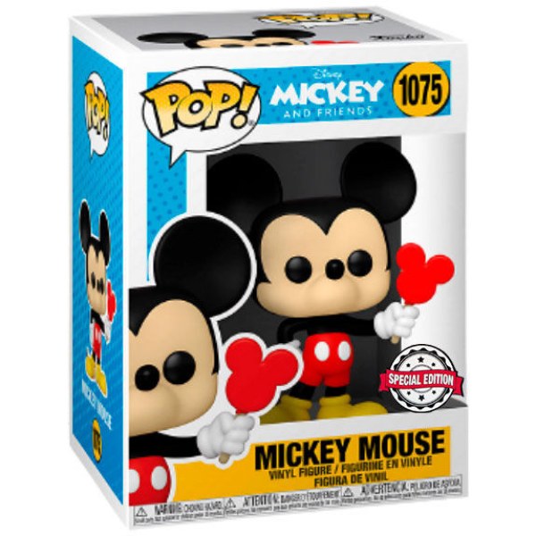 ¡ FUNKO POP! 1075 - MICKEY MOUSE CON CHUPETE - EDICIÓN ESPECIAL