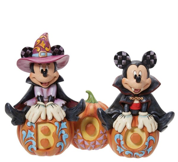 MICKEY & MINNIE HALLOWEEN FOSFORESCENTE - DISNEY TRADITIONS