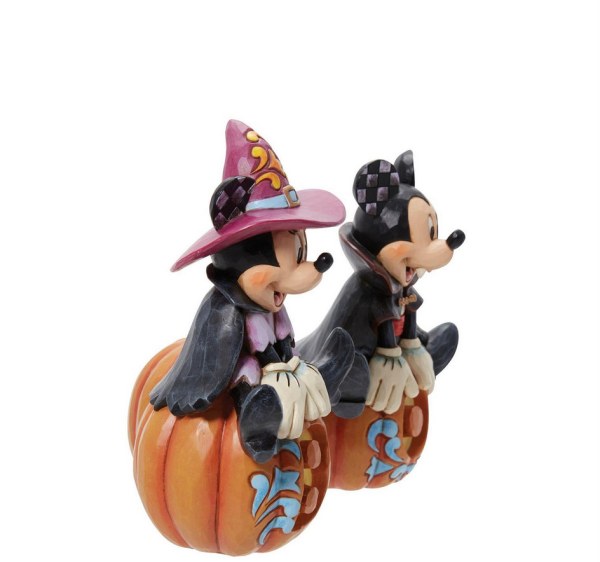 MICKEY & MINNIE HALLOWEEN FOSFORESCENTE - DISNEY TRADITIONS