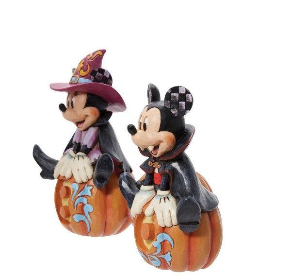 MICKEY & MINNIE HALLOWEEN FOSFORESCENTE - DISNEY TRADITIONS