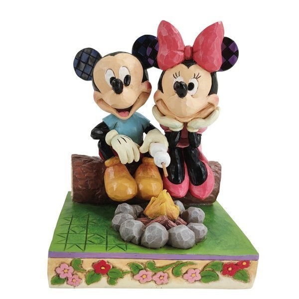 FUEGO DE CAMPANA DE MICKEY Y MINNIE - DISNEY TRADITIONS