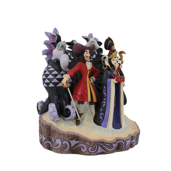 CARVED BY HEART VILLAINS - DISNEY TRADITIONS