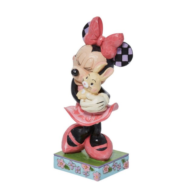MINNIE HOLDING A RABBIT - DISNEY TRADITIONS