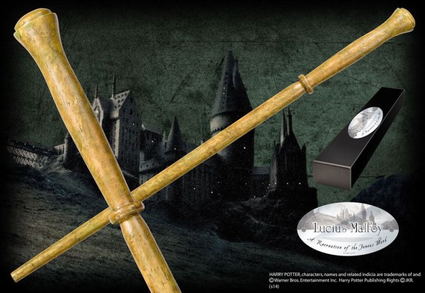 RÉPLICA VARITA LUCIUS MALEFOY - HARRY POTTER