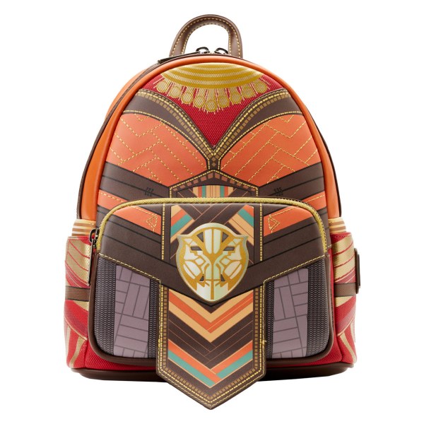 MINI MOCHILA MOCHILA COSPLAY OKOYE DE PANTERA NEGRA - MARVEL LOUNGEFLY