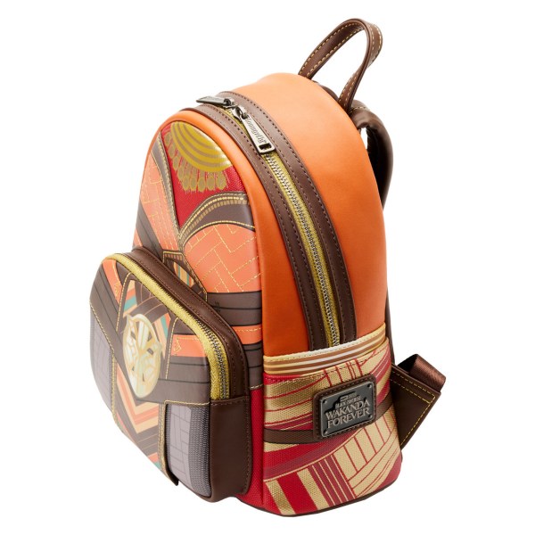 MINI MOCHILA MOCHILA COSPLAY OKOYE DE PANTERA NEGRA - MARVEL LOUNGEFLY