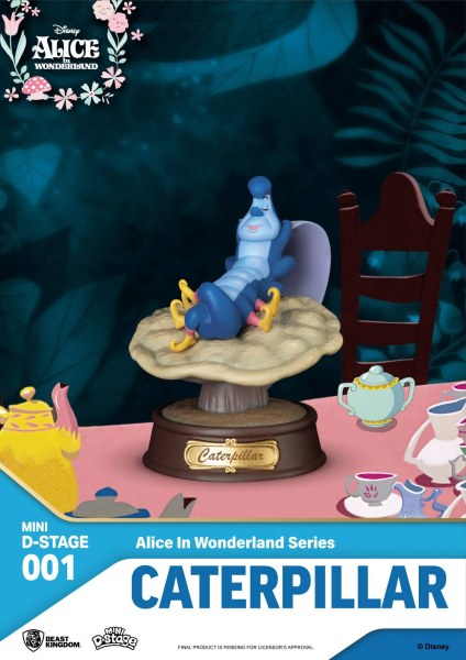 PACK 6 FIGURAS MINI ALICIA EN EL PAÍS DE LAS MARAVILLAS - MINI DISNEY D-STAGE