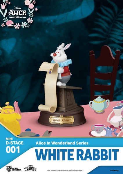 PACK 6 FIGURAS MINI ALICIA EN EL PAÍS DE LAS MARAVILLAS - MINI DISNEY D-STAGE