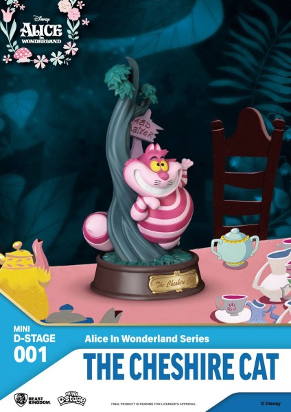 PACK 6 FIGURAS MINI ALICIA EN EL PAÍS DE LAS MARAVILLAS - MINI DISNEY D-STAGE