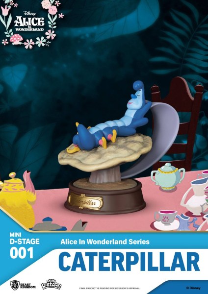 PACK 6 FIGURAS MINI ALICIA EN EL PAÍS DE LAS MARAVILLAS - MINI DISNEY D-STAGE