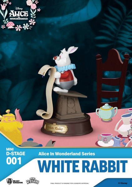 PACK 6 FIGURAS MINI ALICIA EN EL PAÍS DE LAS MARAVILLAS - MINI DISNEY D-STAGE