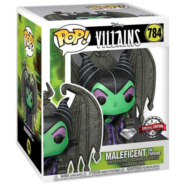 ¡ FUNKO POP! 784 - LA BELLA DURMIENTE DE DISNEY - MALÉFICA EN SU TRONO VERSIÓN DIAMANTE