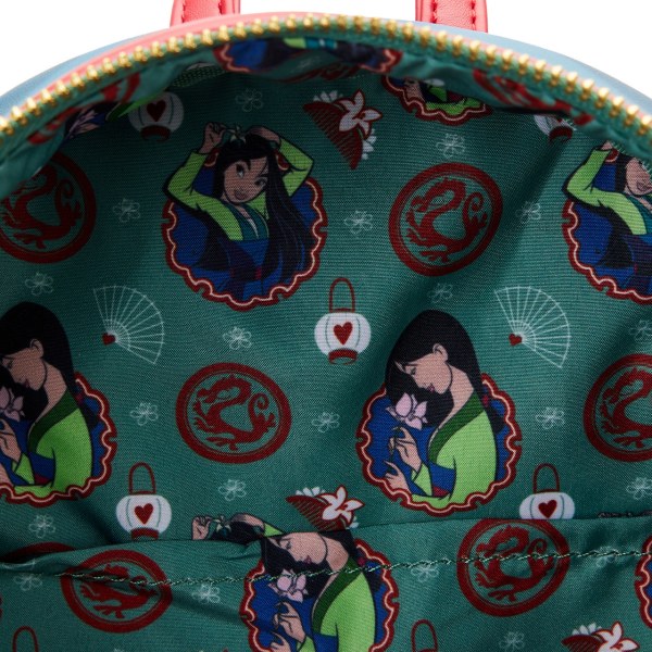 MINI BACKPACK MULAN PRINCESS SCENE - DISNEY LOUNGEFLY