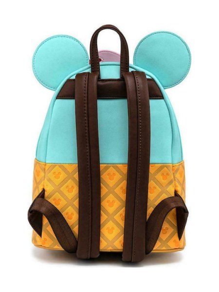 MINI MOCHILA MOCHILA DE HELADOS DE DISNEY MICKEY Y MINNIE - DISNEY LOUNGEFLY