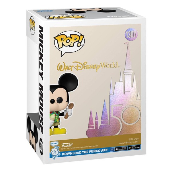 ¡ FUNKO POP! 1307 - MICKEY MOUSE WALT DISNEY WORD 50 ANIVERSARIO