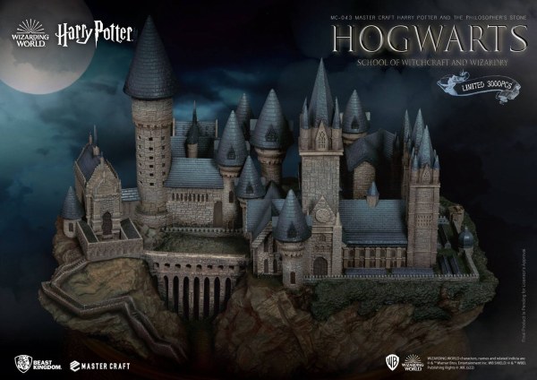 Colegio HOGWARTS de Magia y Hechicería 32 cm EDICIÓN LIMITADA - HARRY POTTER MASTERCRAFT