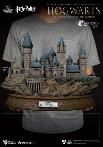 Colegio HOGWARTS de Magia y Hechicería 32 cm EDICIÓN LIMITADA - HARRY POTTER MASTERCRAFT