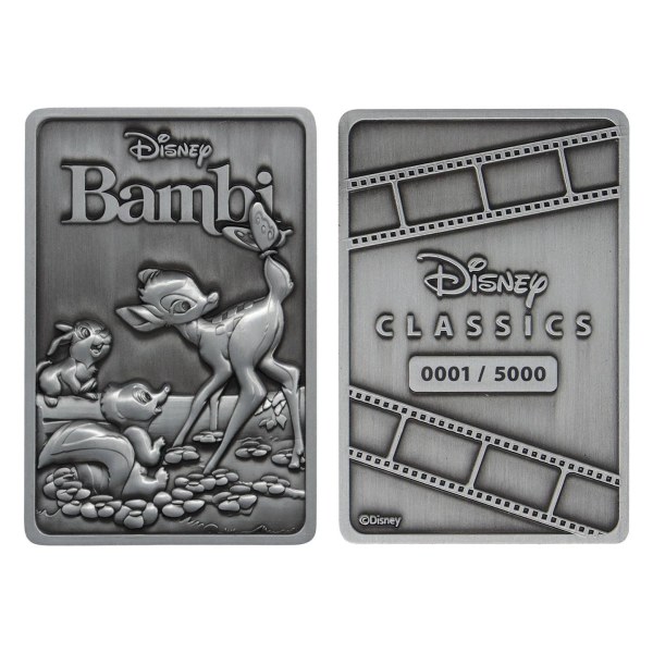 LINGOTE COLECCIONABLE BAMBI - EDICIÓN LIMITADA
