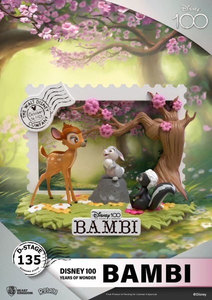 DIORAMA BAMBI - DISNEY 100 ANIVERSARIO ETAPA D