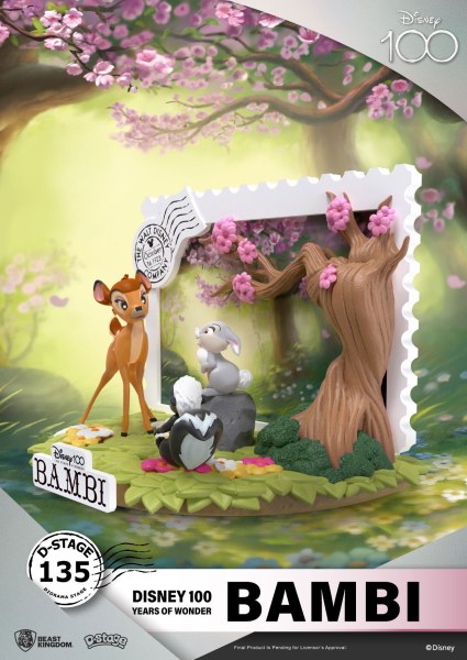 DIORAMA BAMBI - DISNEY 100 ANIVERSARIO ETAPA D
