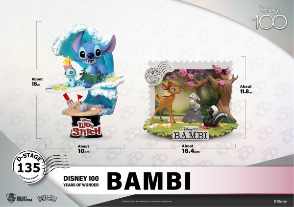 DIORAMA BAMBI - DISNEY 100 ANIVERSARIO ETAPA D